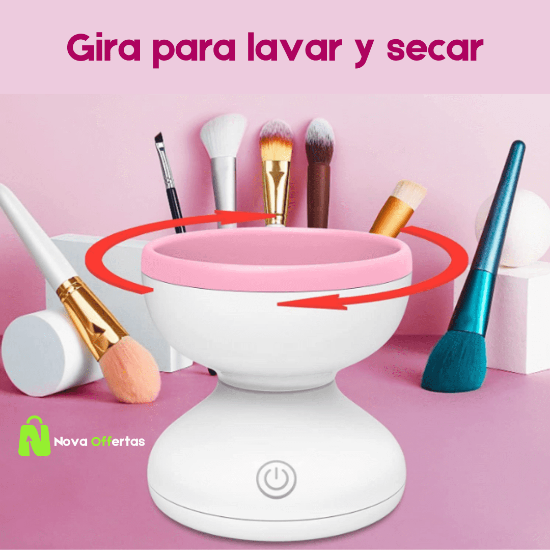 Limpiador y Secador de brochas recargable TWIST BRUSH®