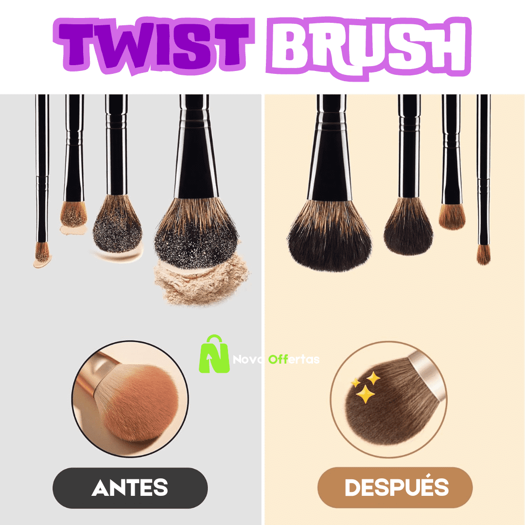 Limpiador y Secador de brochas recargable TWIST BRUSH®