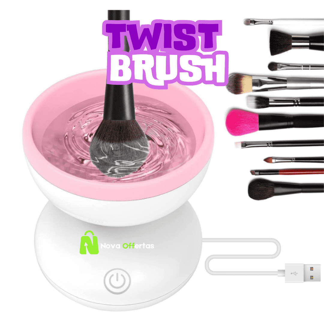 Limpiador y Secador de brochas recargable TWIST BRUSH®