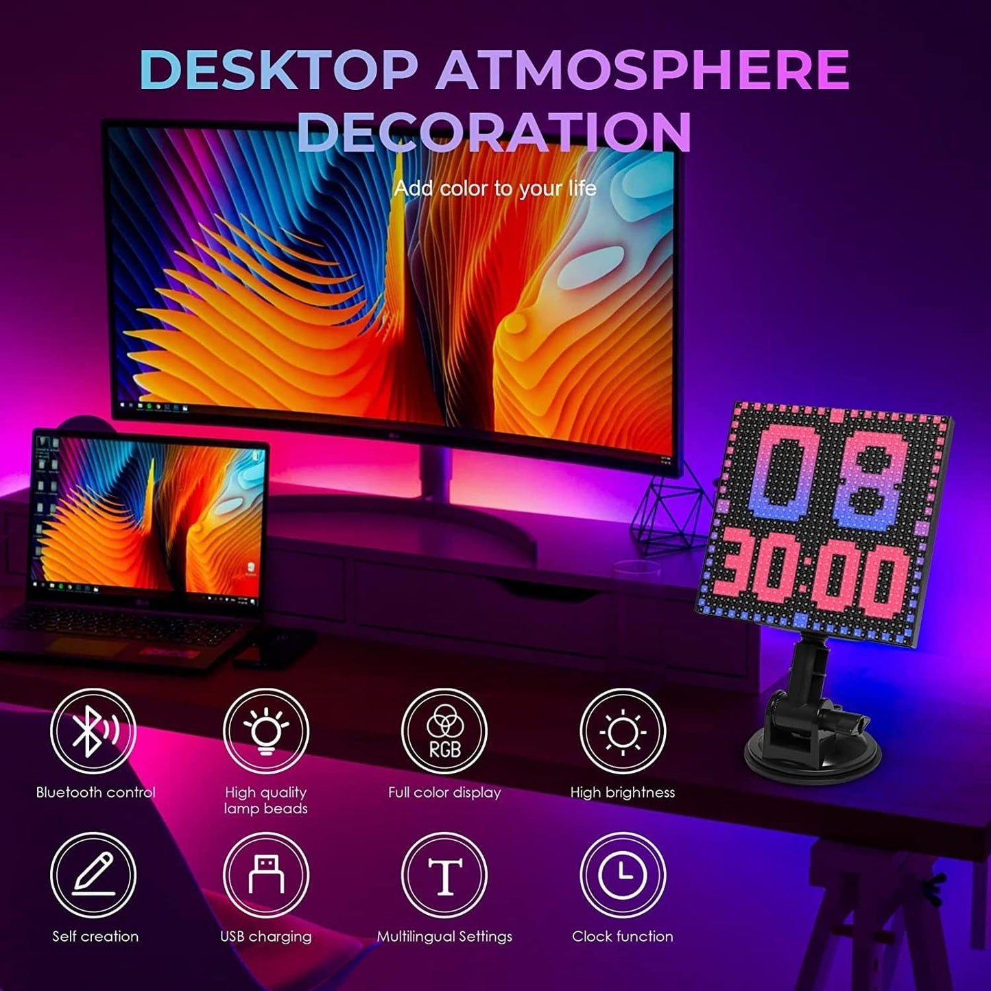 PANTALLA MULTIUSOS LED SMART SCREEN
