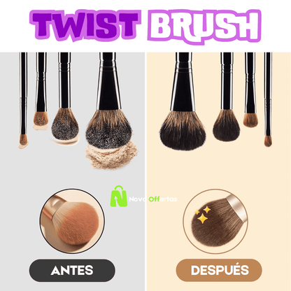 Limpiador y Secador de brochas recargable TWIST BRUSH®