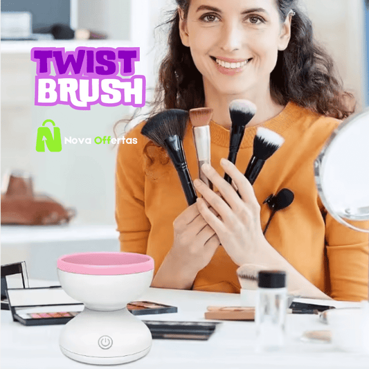 Limpiador y Secador de brochas recargable TWIST BRUSH®