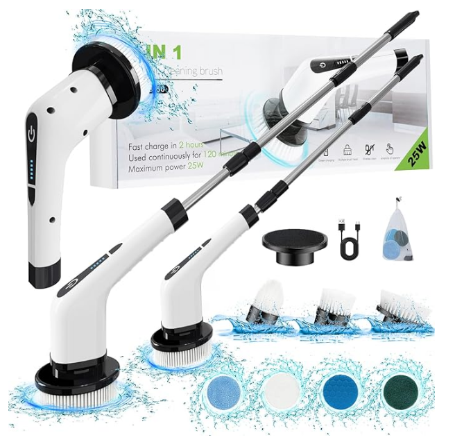 Cepillo de limpieza multifunción eléctrico 8 EN 1 POWERFUL CLEAN®