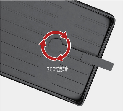 Escurridor de platos con desagüe 360° CORE BLACK®