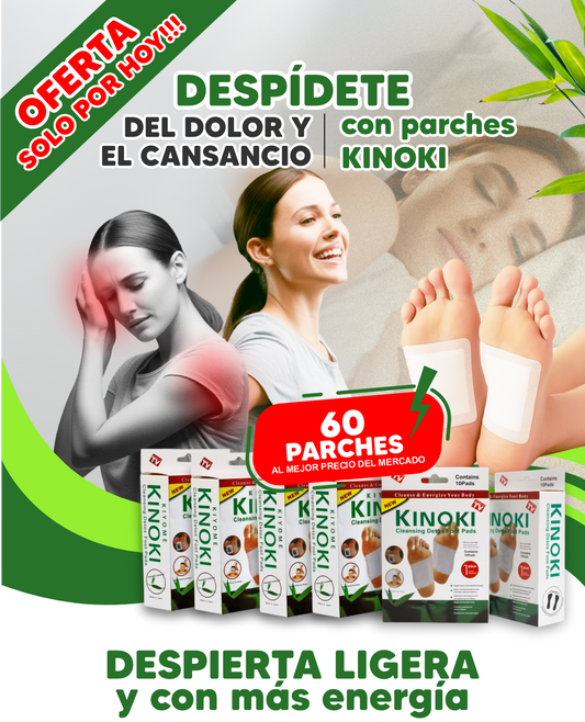 Parches Detox elimina toxinas mientras duermes
