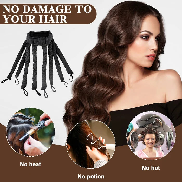 Diadema pulpo rizadora de pelo sin calor CRIMPER PRO®