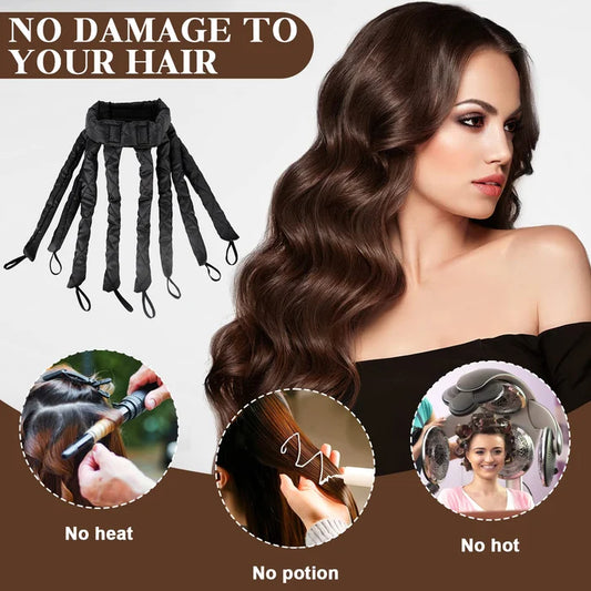 Diadema pulpo rizadora de pelo sin calor CRIMPER PRO®