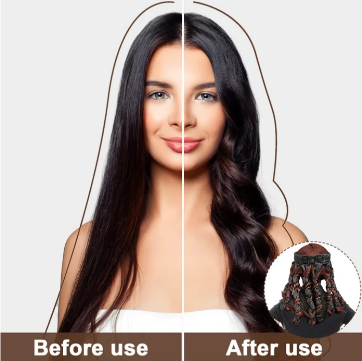 Diadema pulpo rizadora de pelo sin calor CRIMPER PRO®