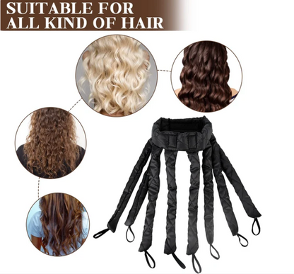 Diadema pulpo rizadora de pelo sin calor CRIMPER PRO®