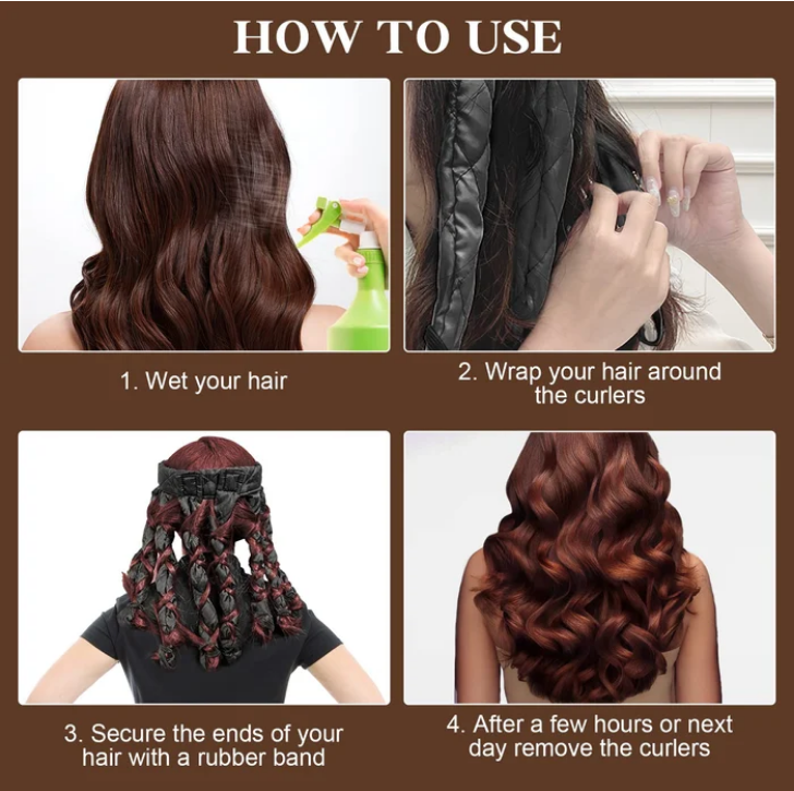 Diadema pulpo rizadora de pelo sin calor CRIMPER PRO®