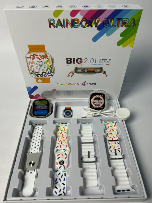 ✨SMARTWATCH RAINBOW ULTRA MUJER + 4 PULSOS™ ⌚
